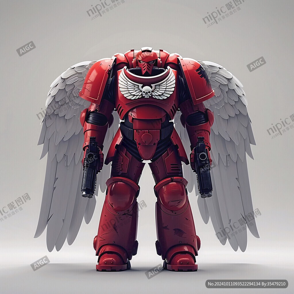 机甲风卡通人物