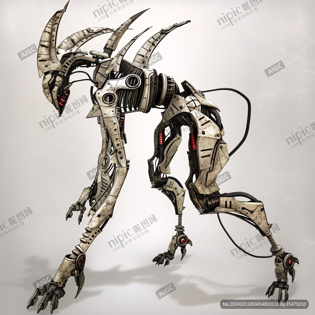 后现代机械科幻装饰品