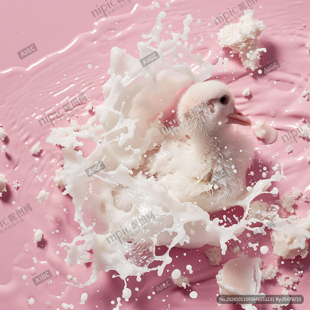 溶解融化流淌彩色