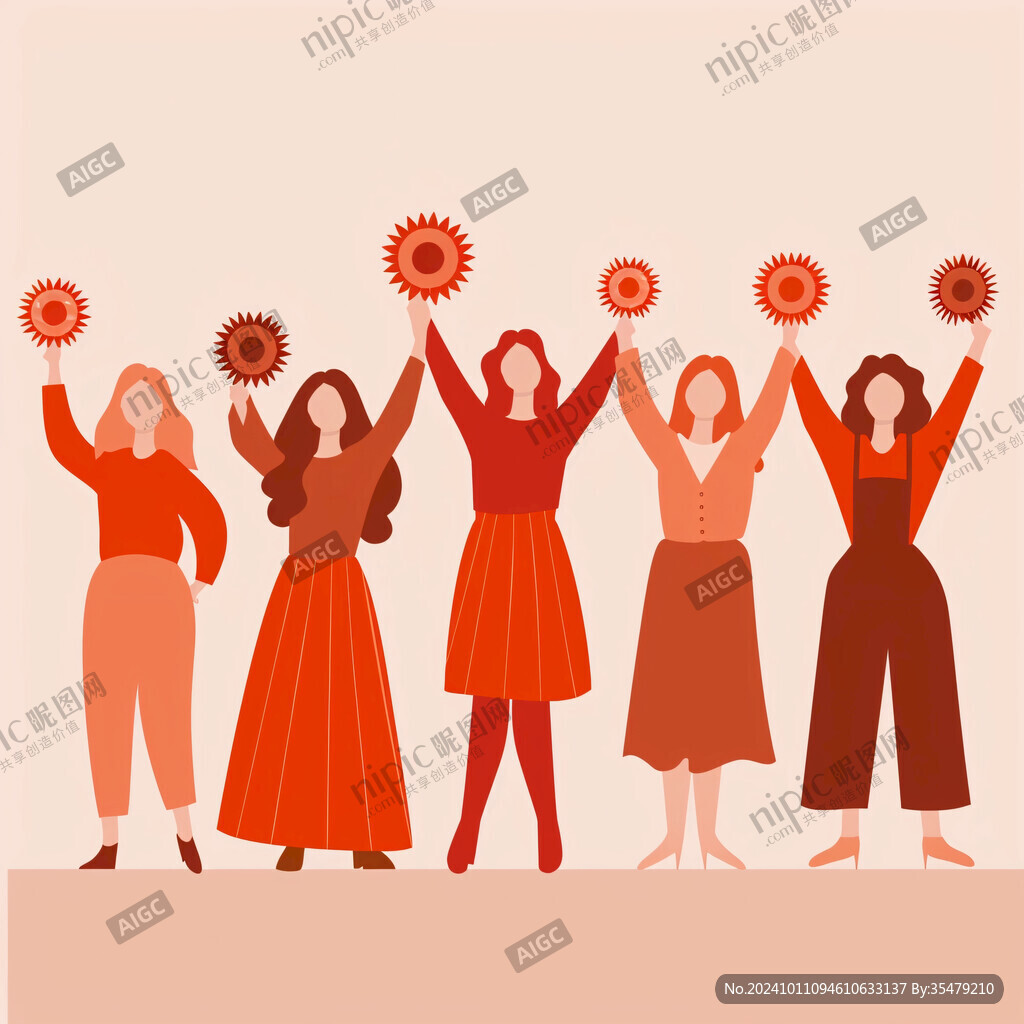 一群女人风采女人海报