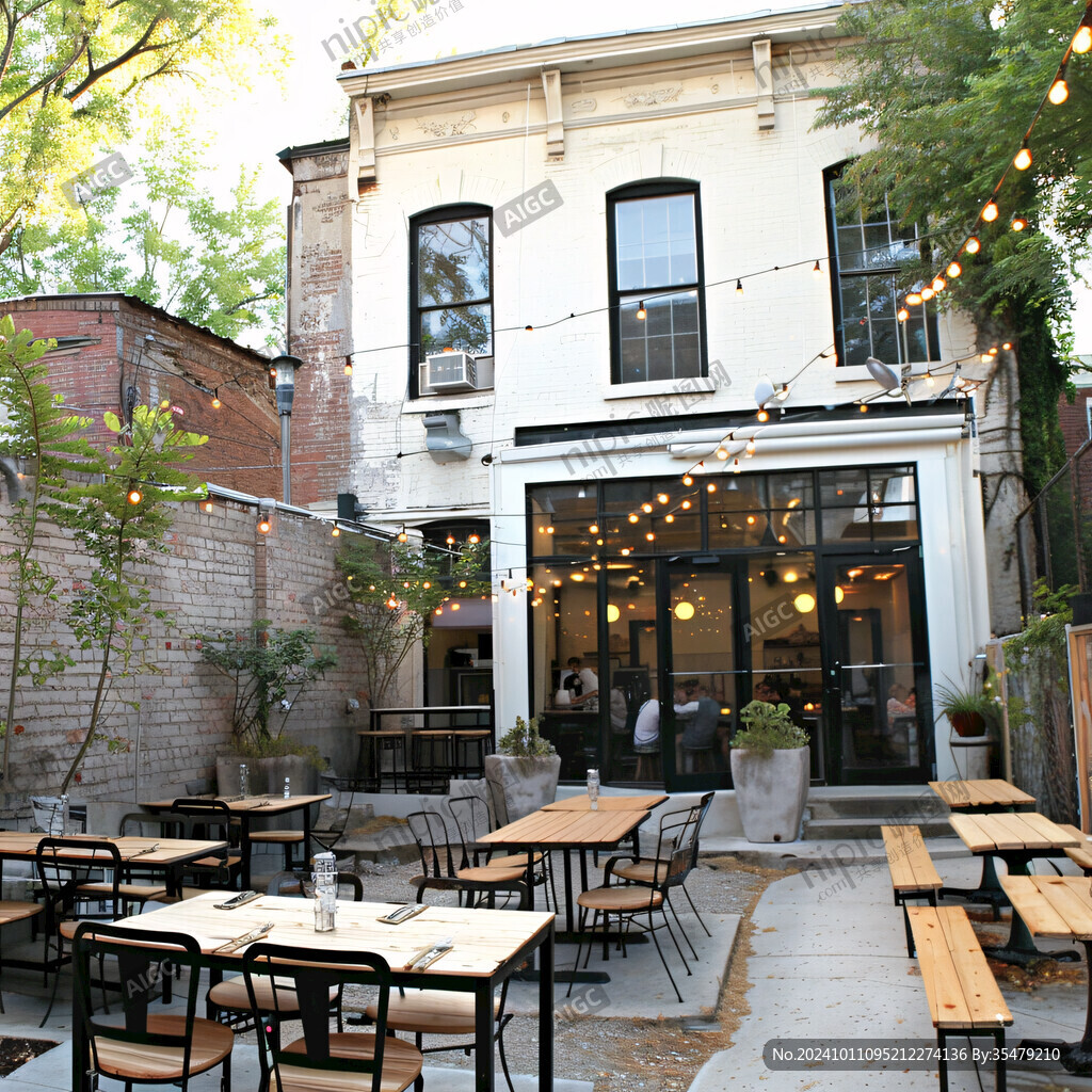 户外咖啡厅茶餐厅设计