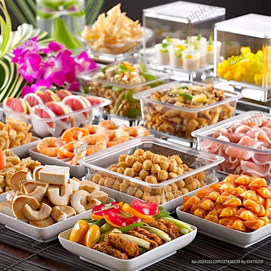 自助餐图片