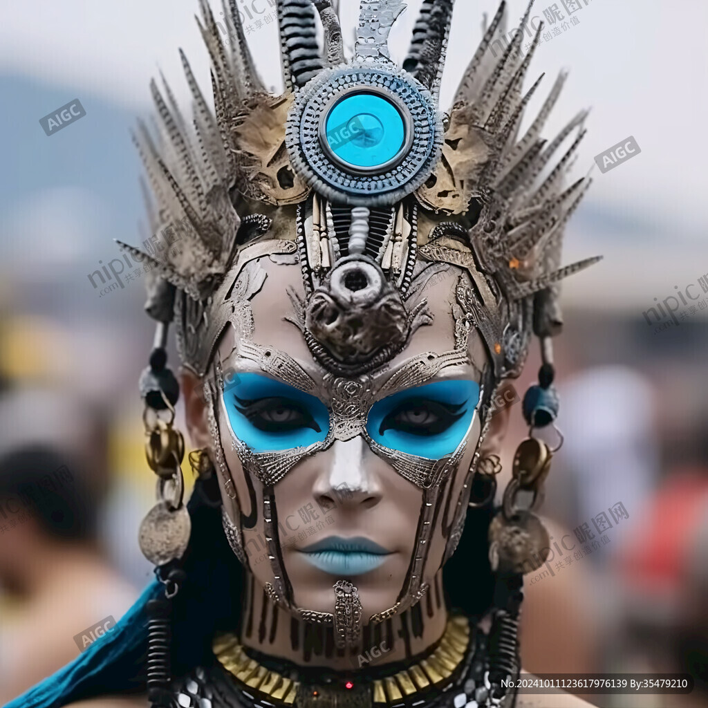 后现代机械科幻装饰品