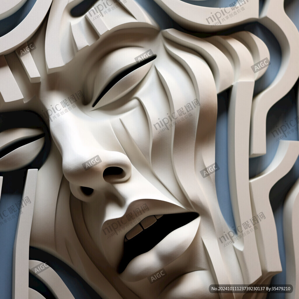 立体质感金属画