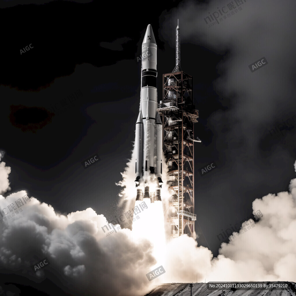 现代科技神州火箭