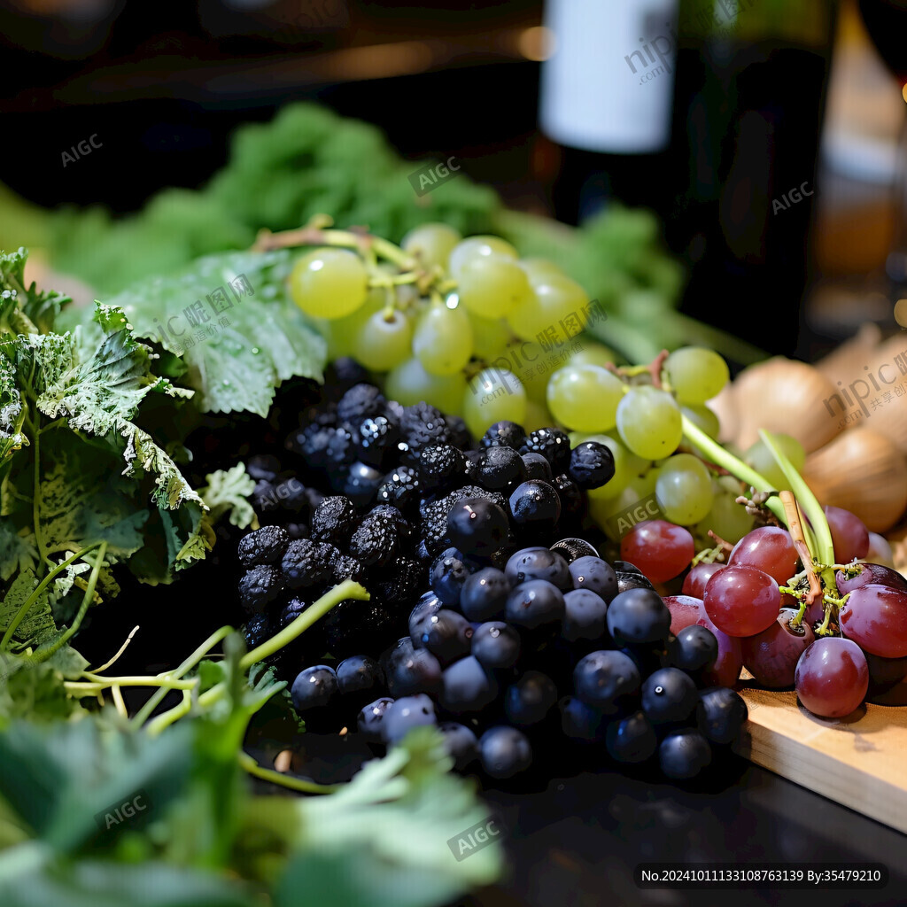 葡萄草莓梨子樱桃