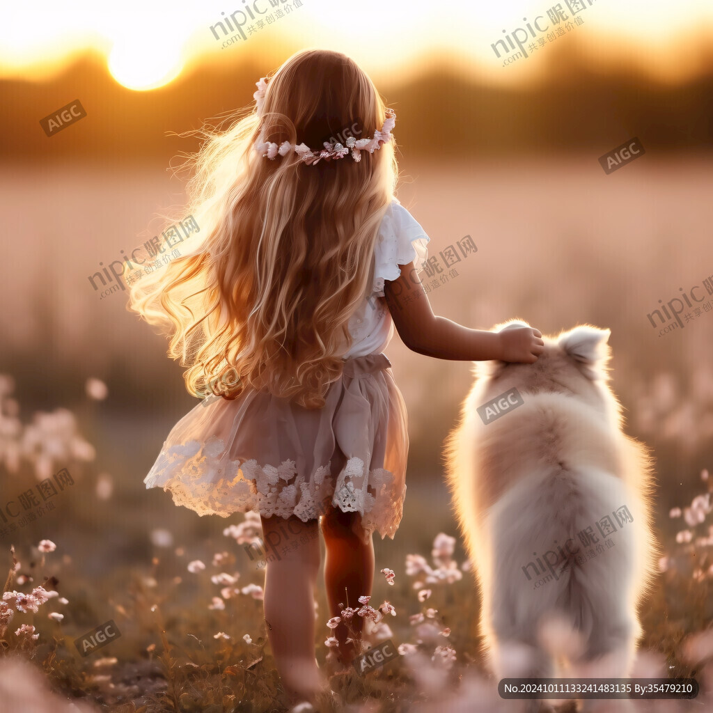 唯美浪漫小女孩