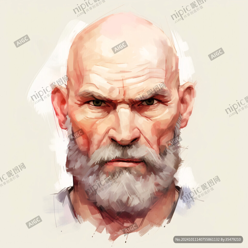 老人头古典老头