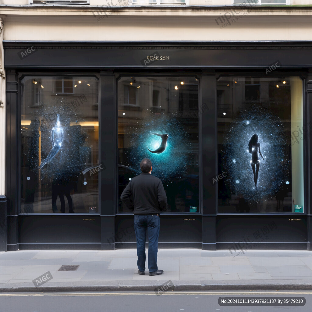 专卖店橱窗橱窗广告