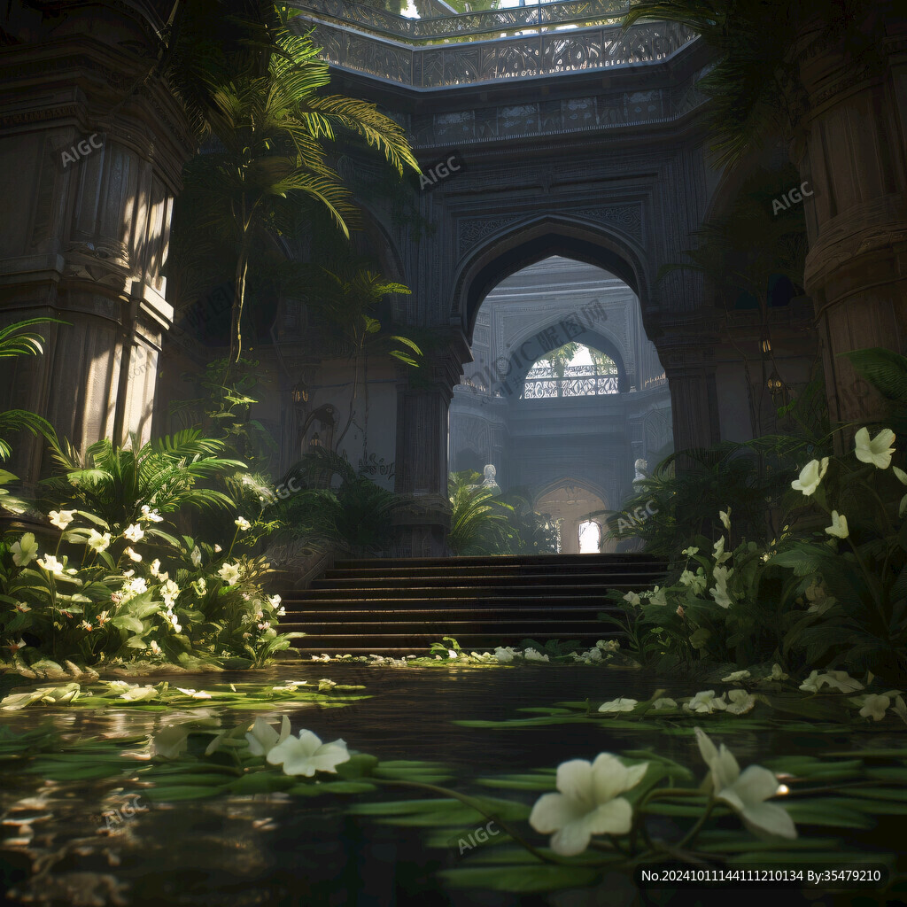 写实风游戏景观设计