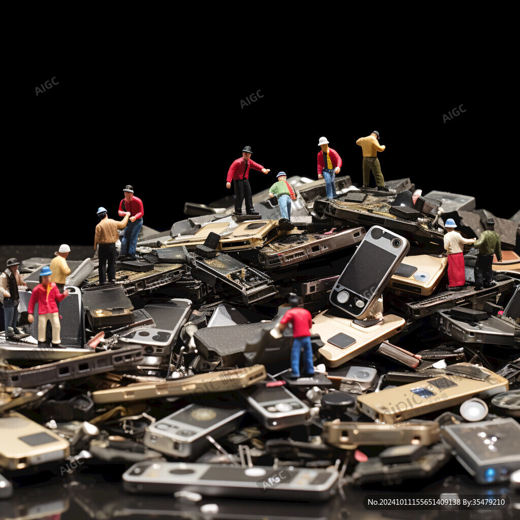 电子垃圾电子道具摆件