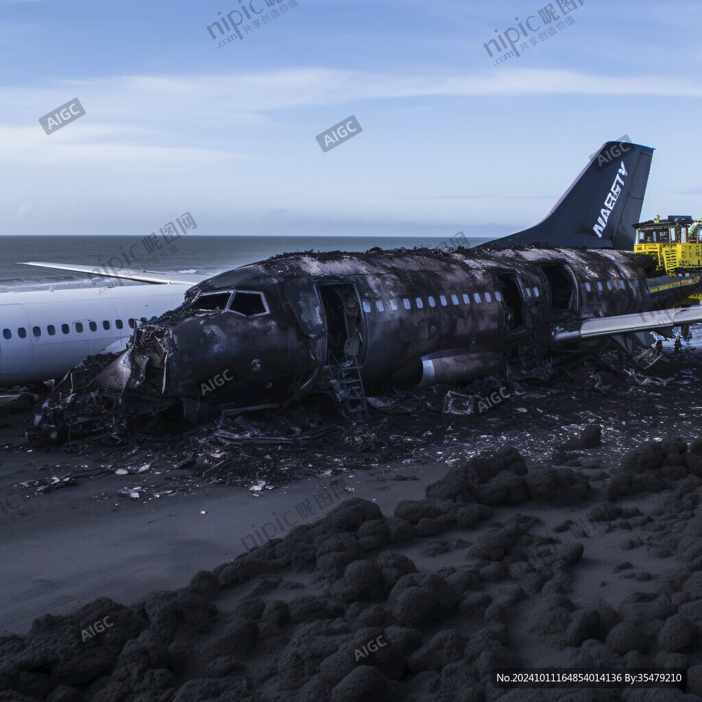 葬身海底的飞机