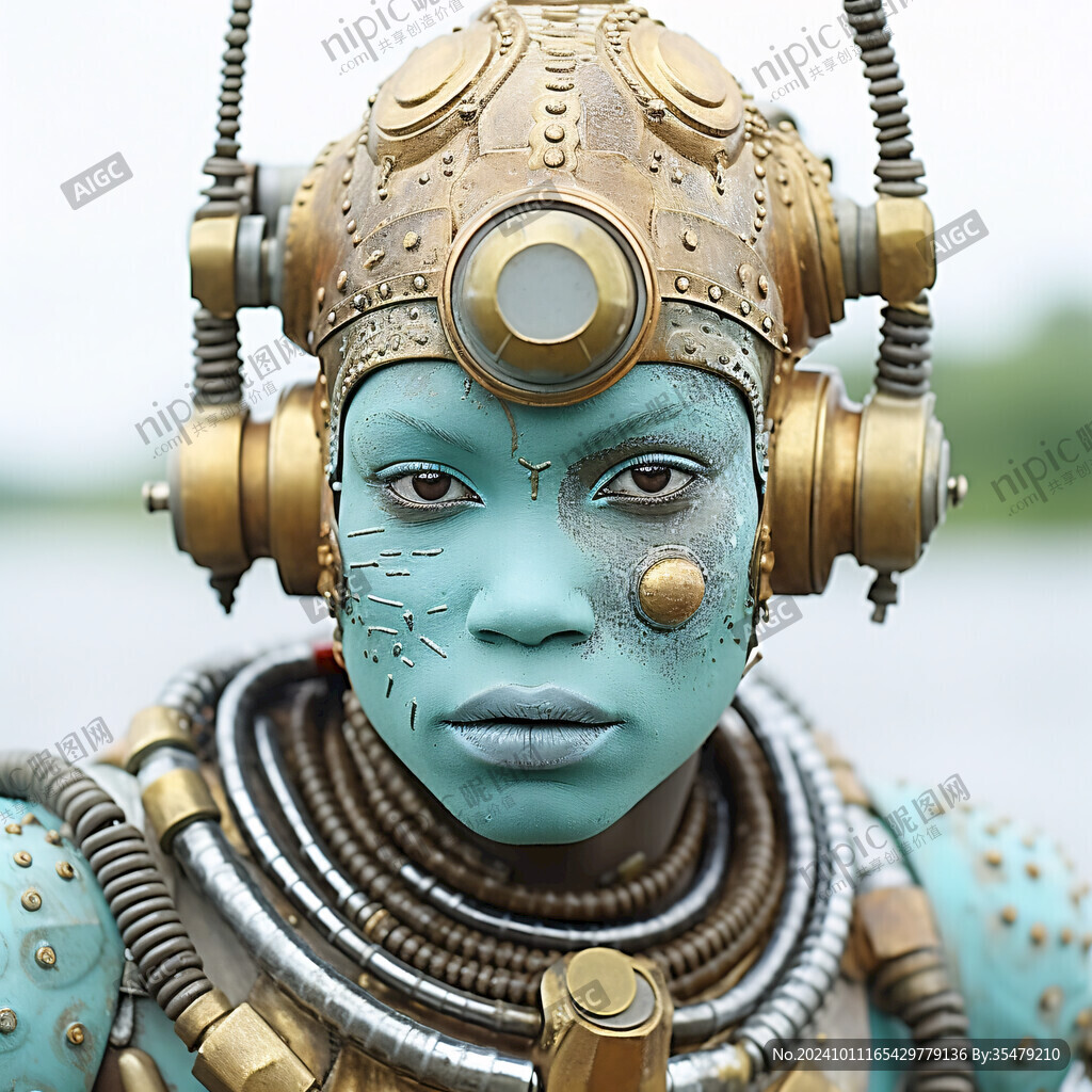 后现代机械科幻装饰品