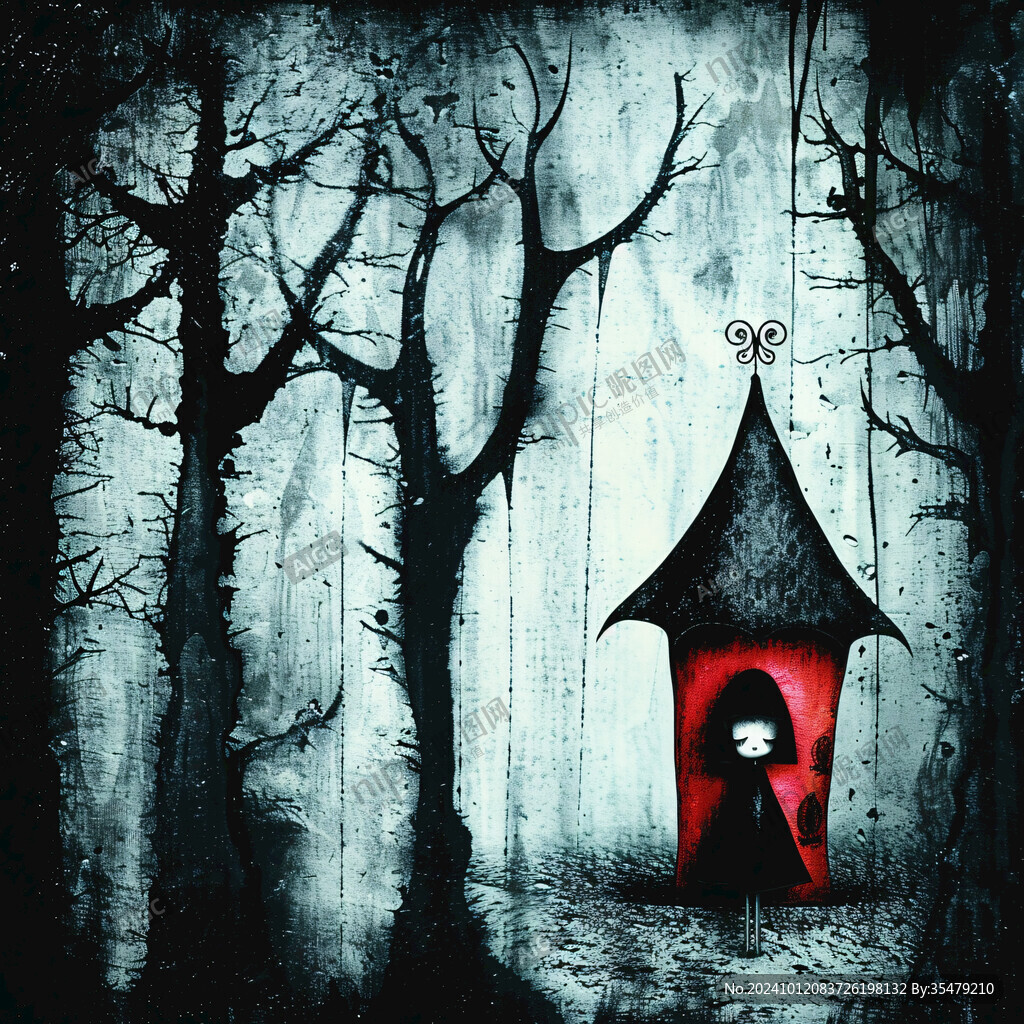 鬼屋装饰画