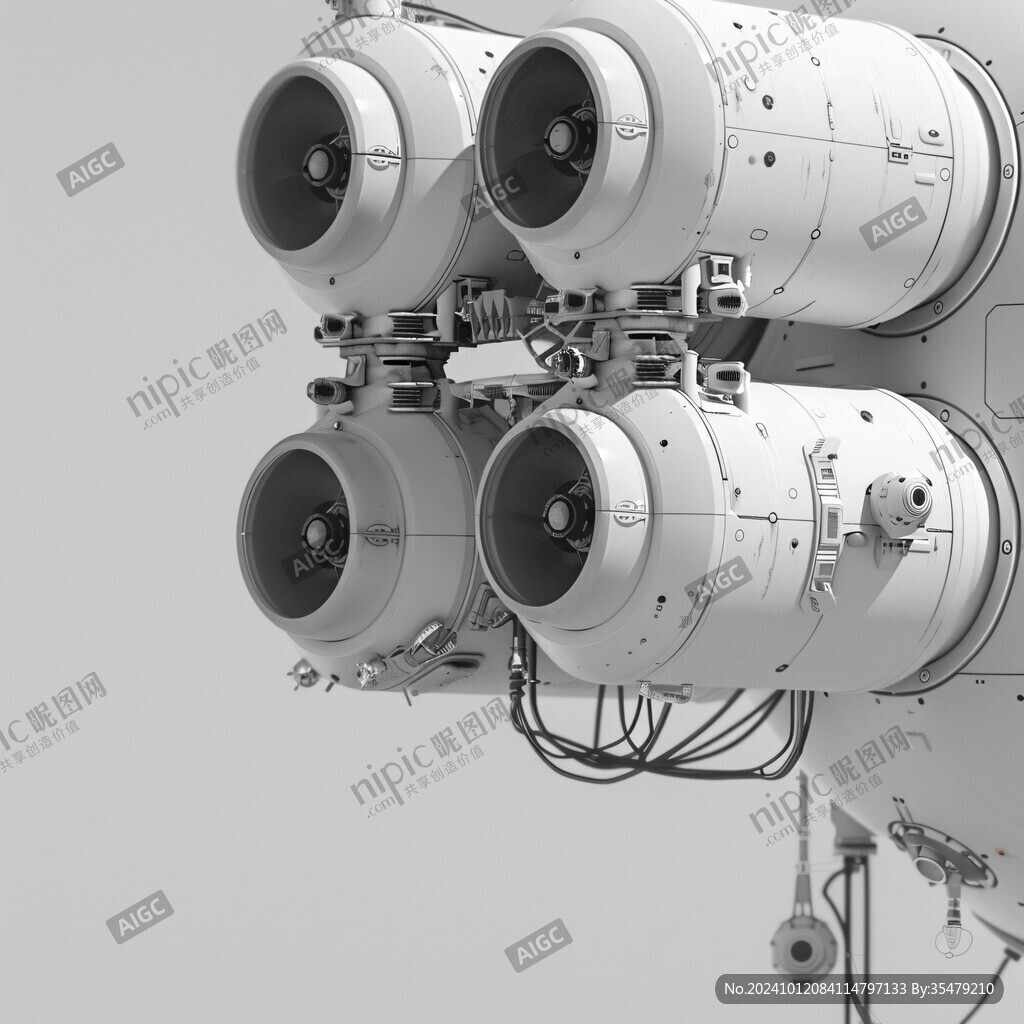 后现代机械科幻装饰品