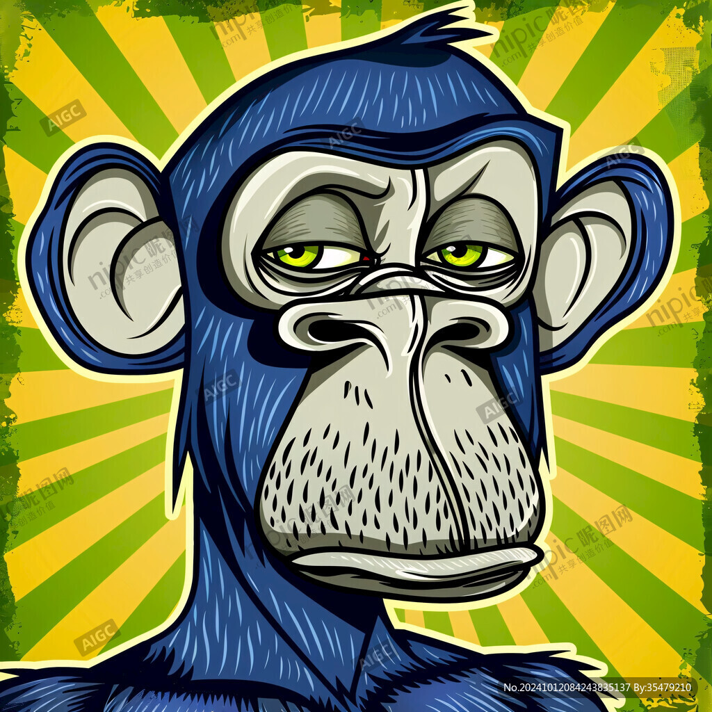 猩猩头像设计