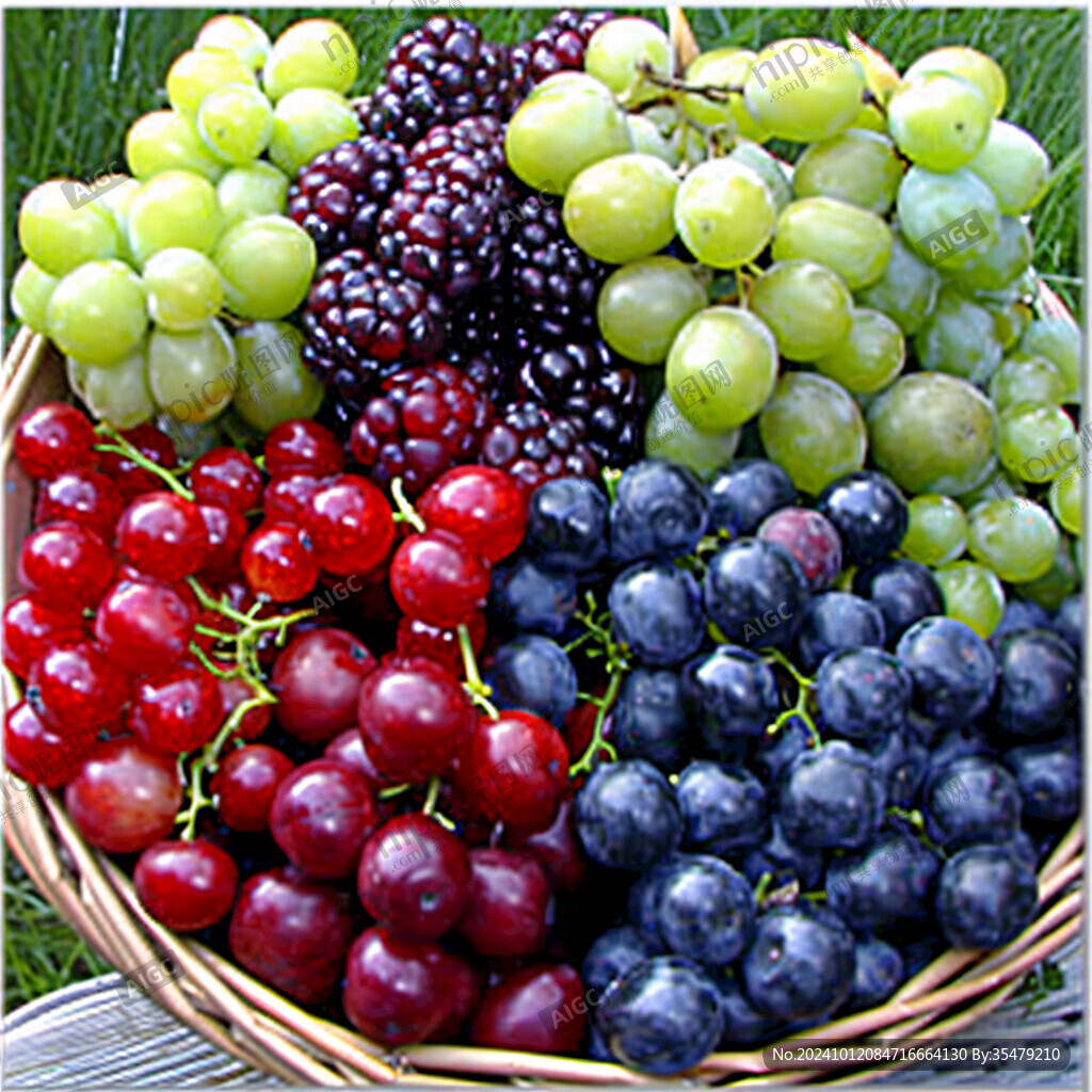 葡萄草莓梨子樱桃