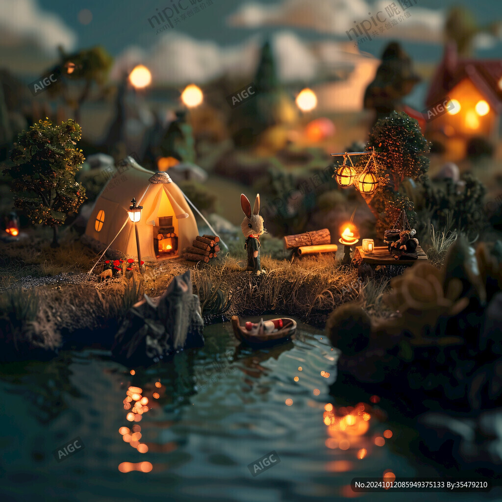 小人国背景实拍