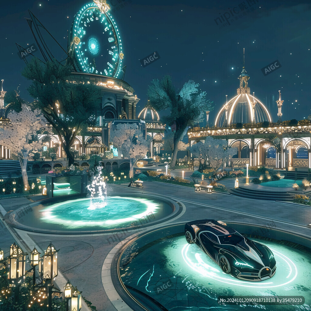 梦幻星空主题外区设计