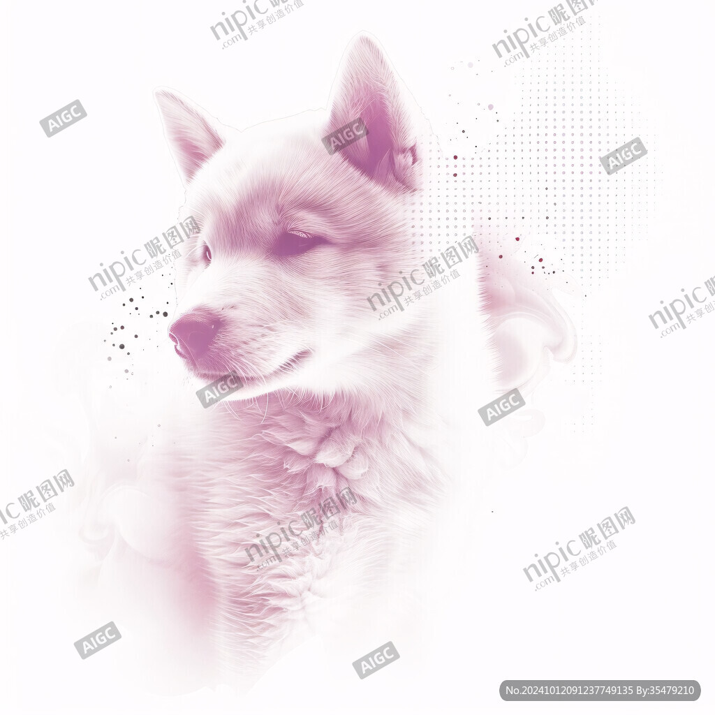 动物粒子海报设计