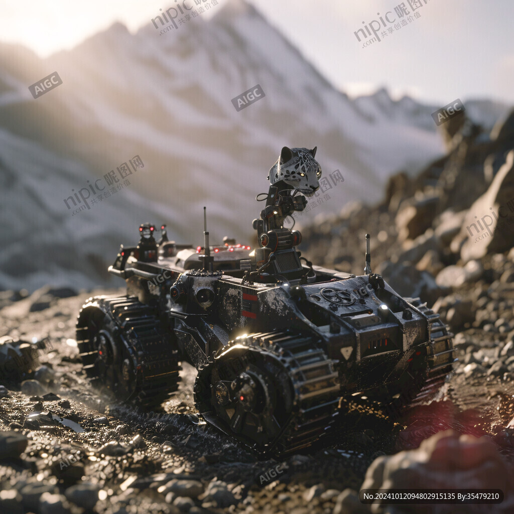 后现代机械科幻未来派