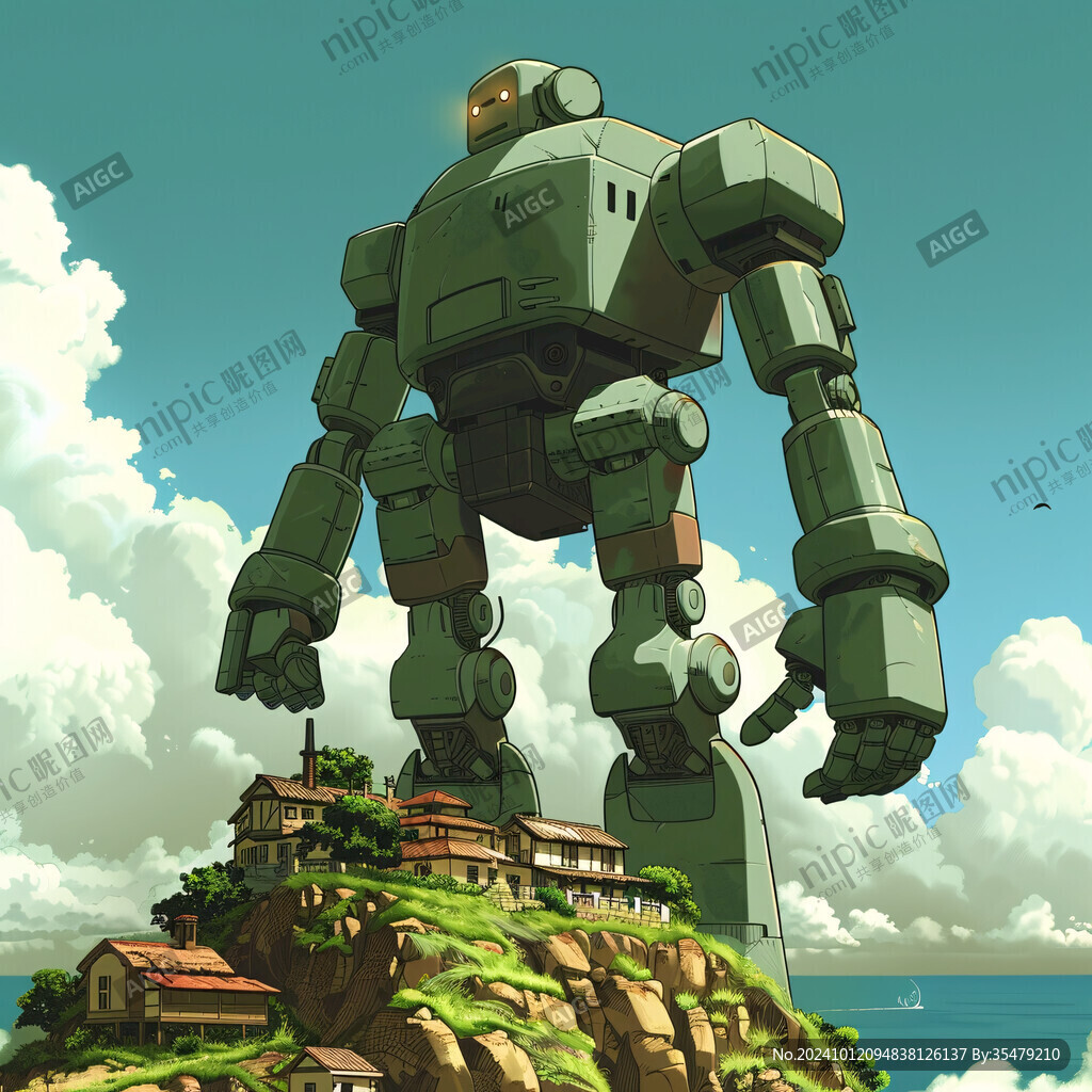 机甲风卡通人物