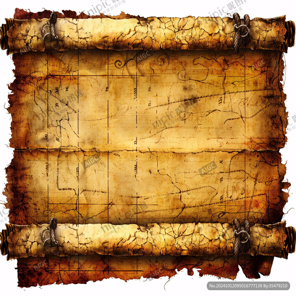 羊皮纸底图