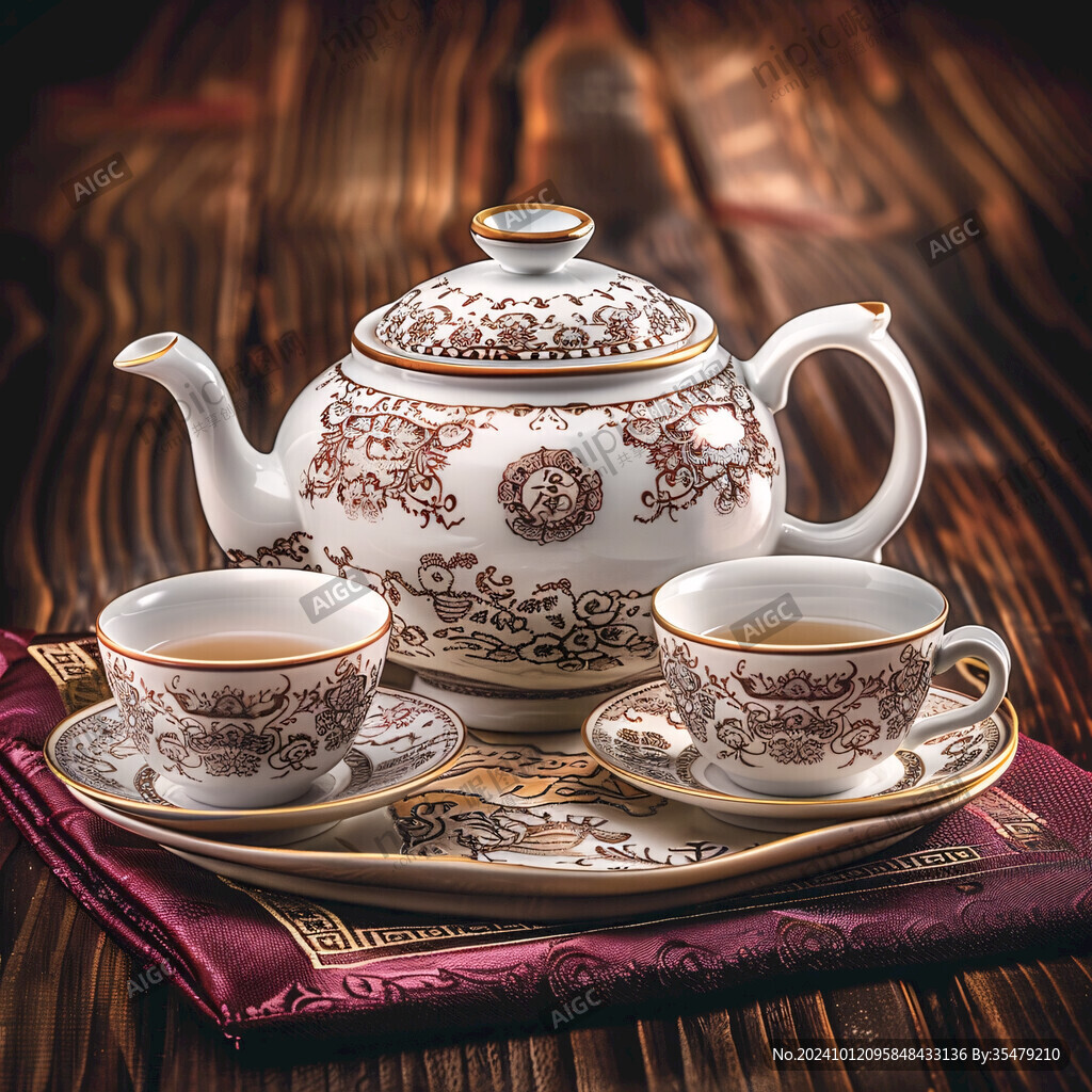 故宫欧式茶具
