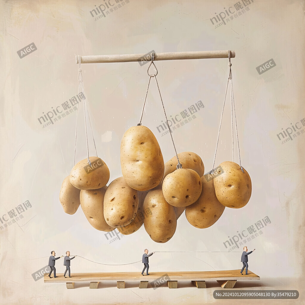 努力工作粮食系列作品