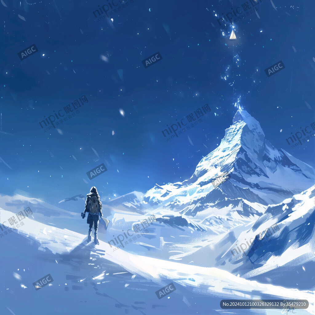 梦幻舞台背景南极冒险