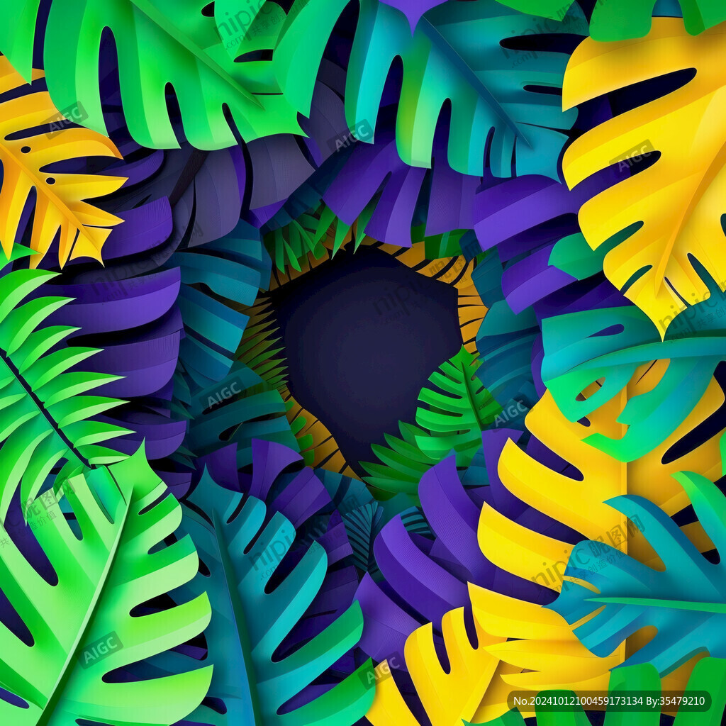 前卫风格立体感背景