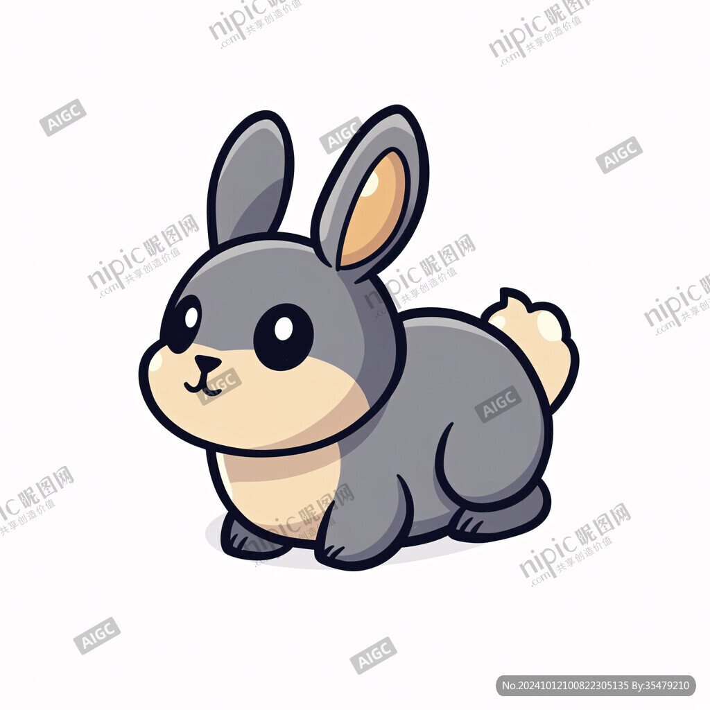 原创兔子卡通