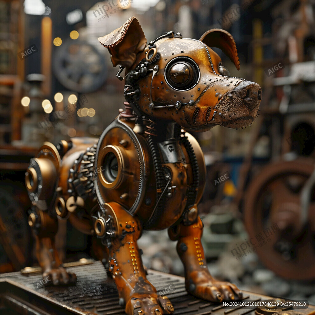 后现代机械科幻装饰品