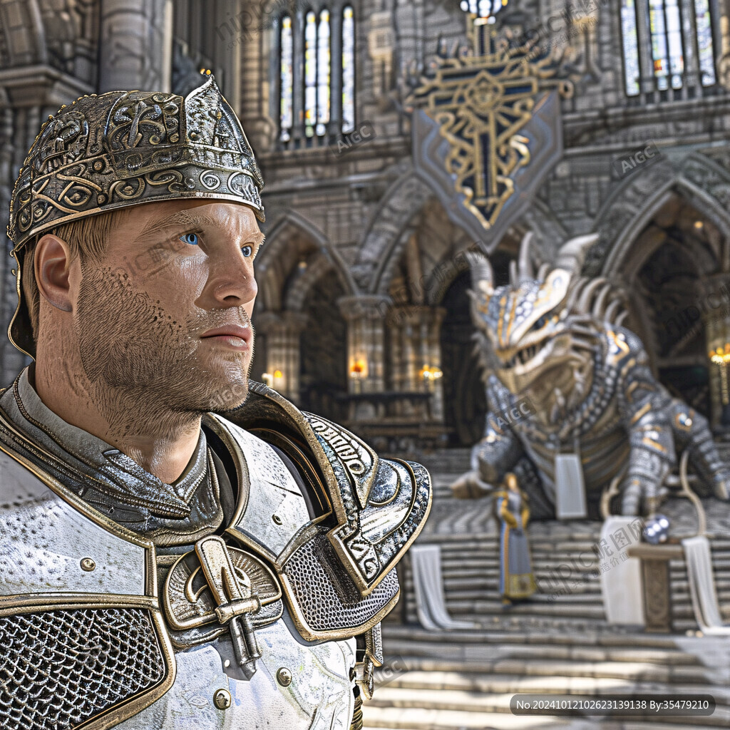 摄政王巡视石像