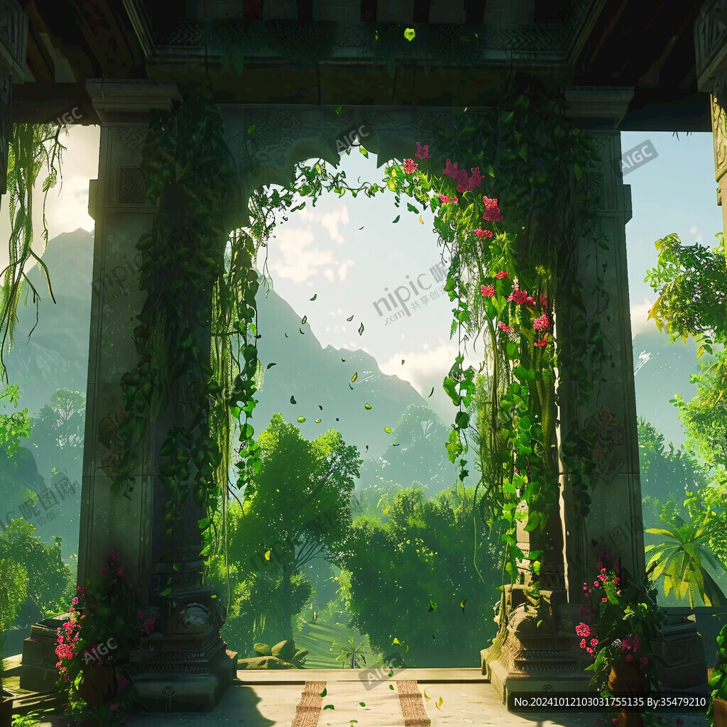 写实风游戏景观设计