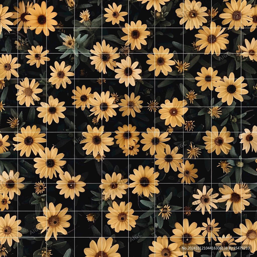 无缝拼接植物壁纸