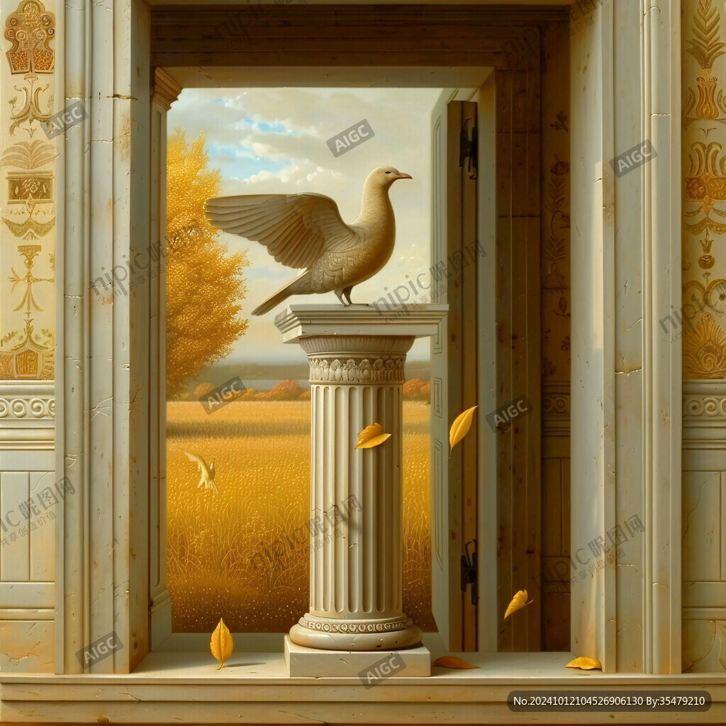 豪门罗马柱古典房地产