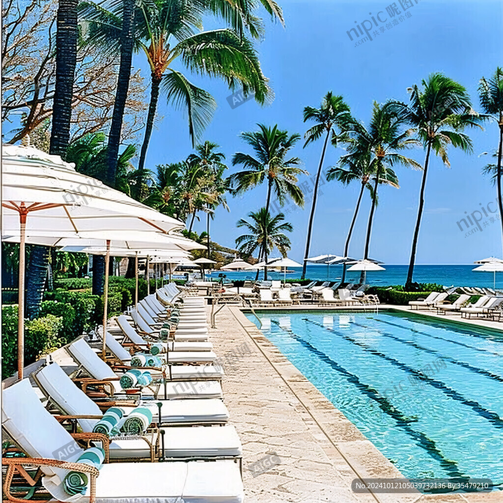 泳池树五星级游泳池