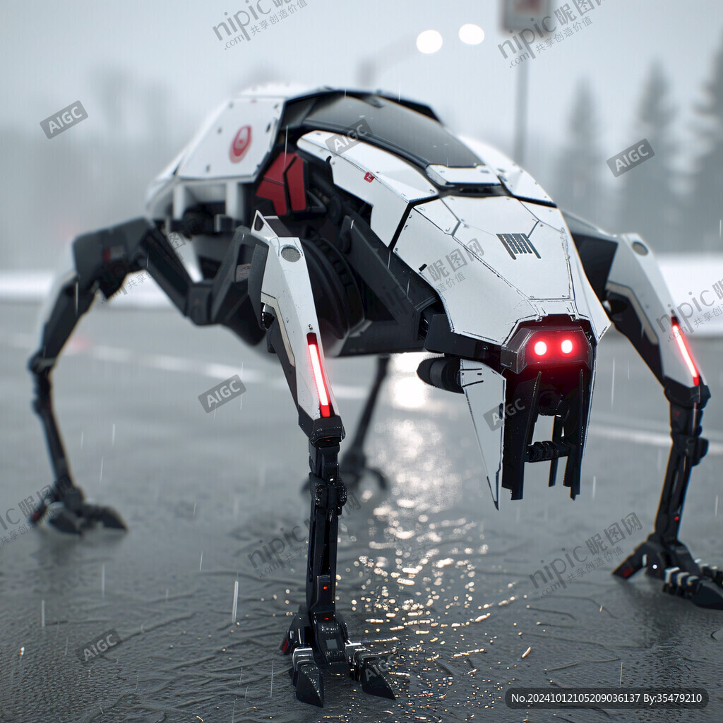 后现代机械科幻未来派