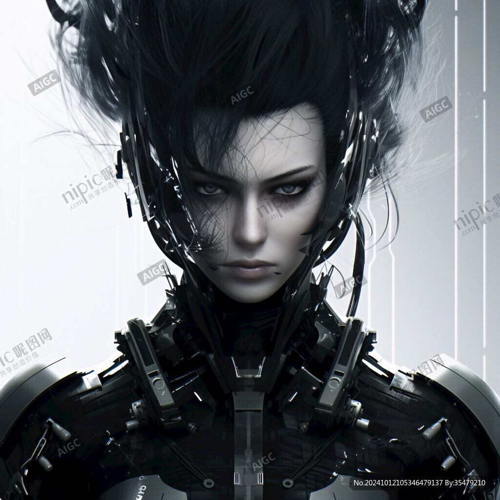 后现代机械科幻未来派