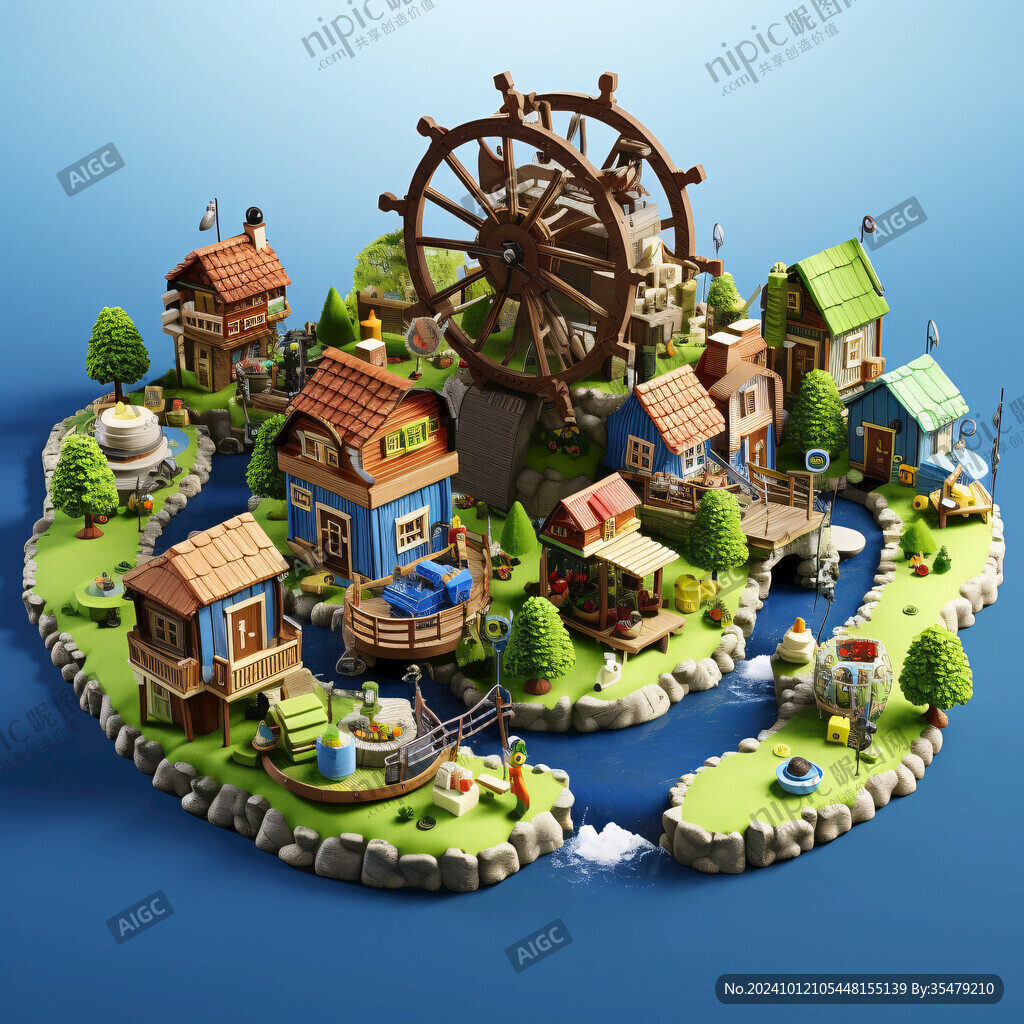 小人国背景实拍