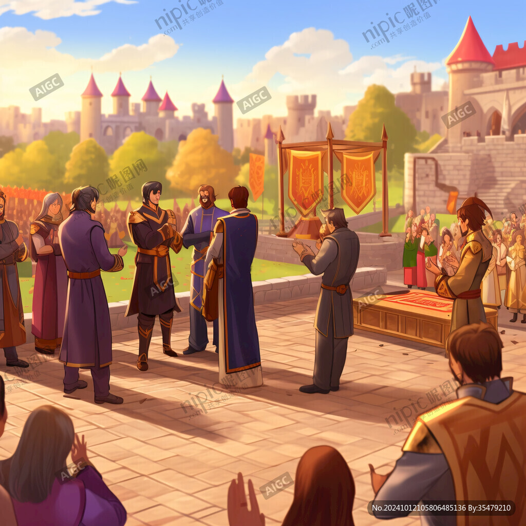 中世纪西方人生活场景