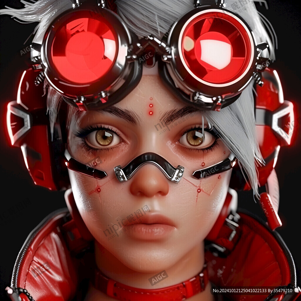 后现代机械科幻未来派