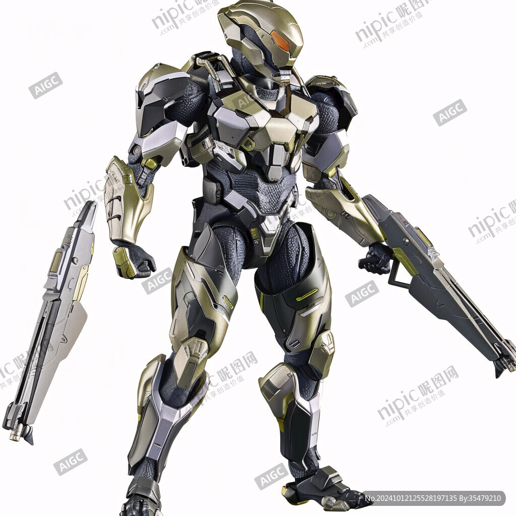 机甲风卡通人物