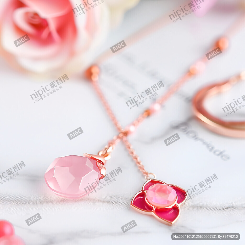 母亲节珠宝素材