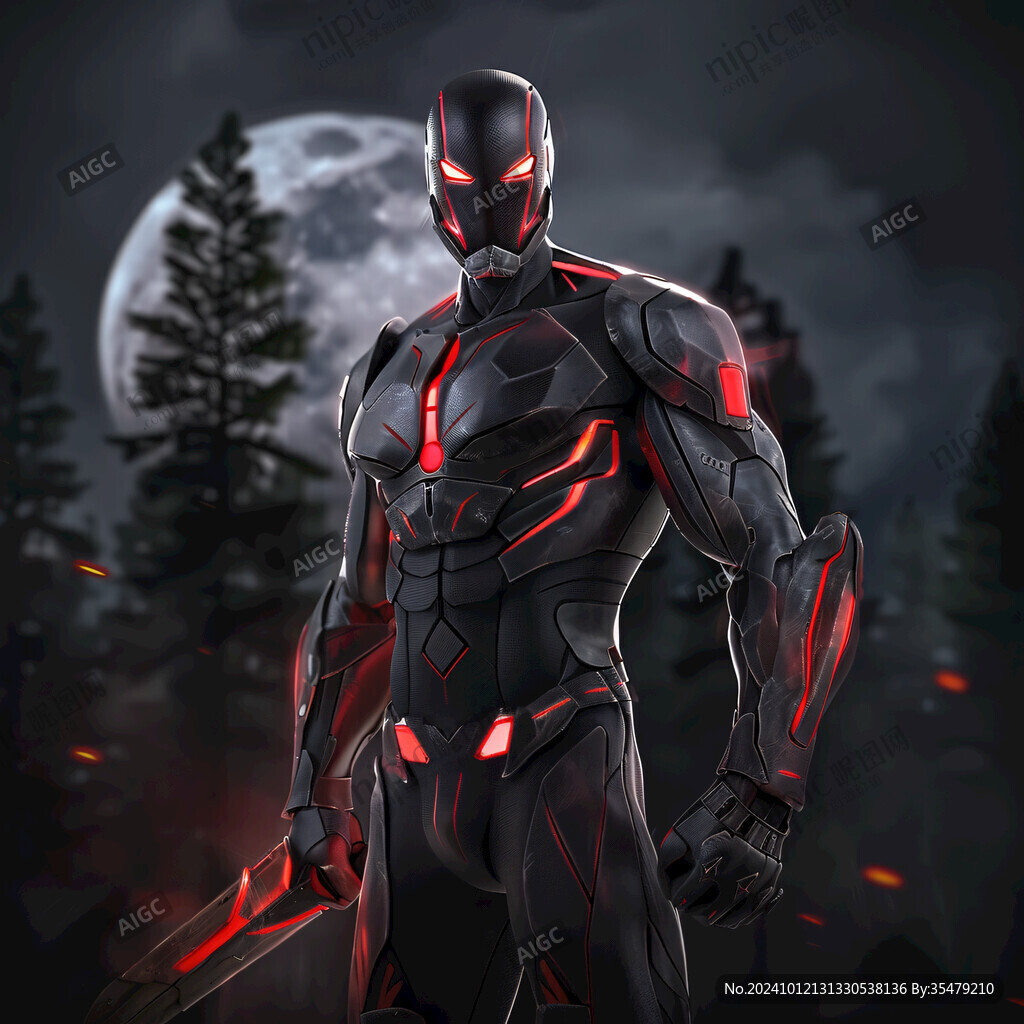 原创卡通超能侠