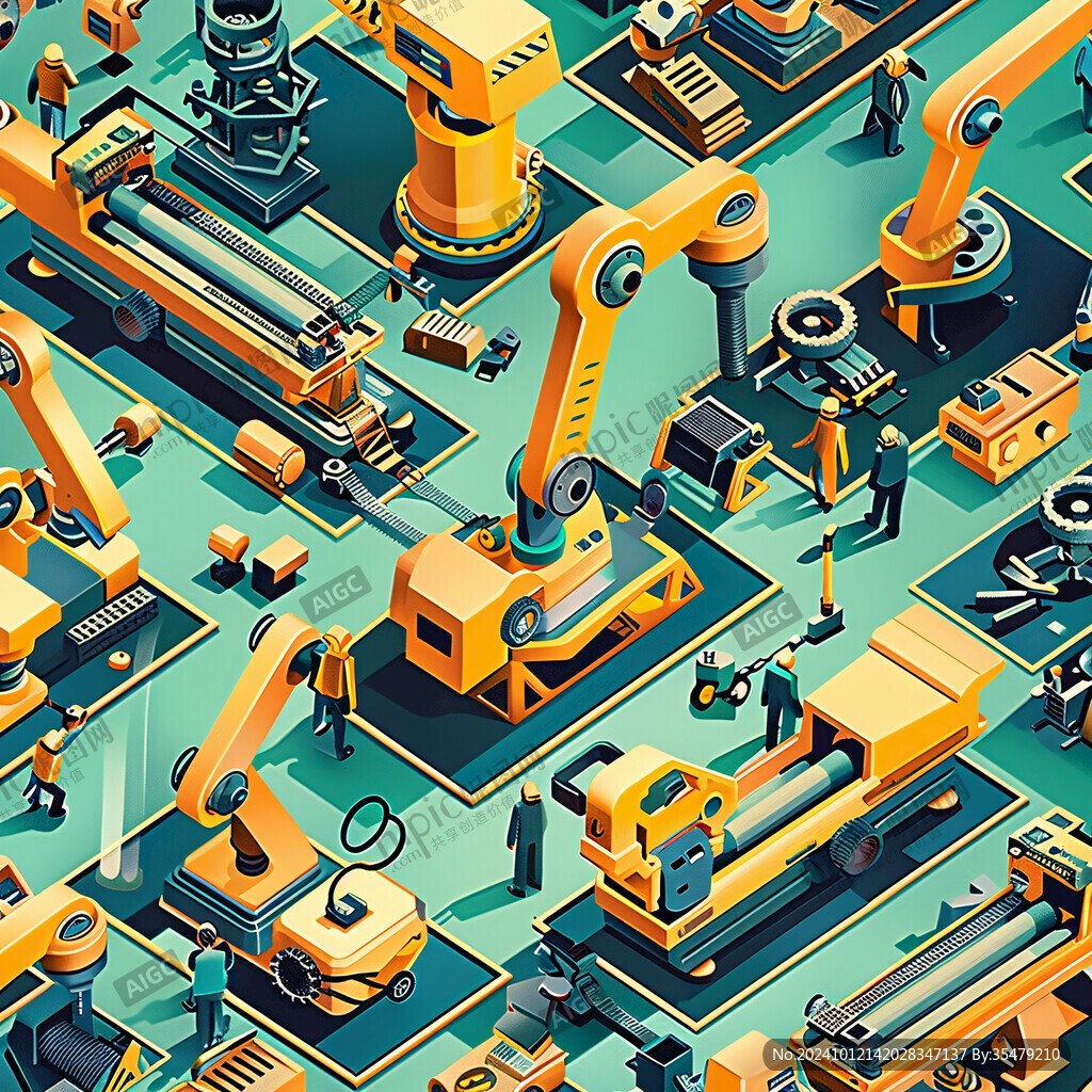制造业插画