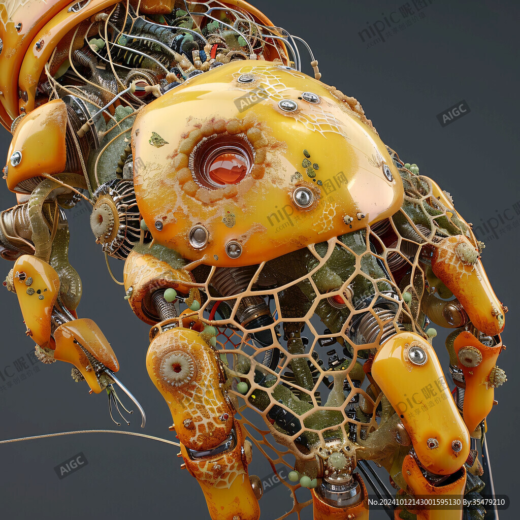 后现代机械科幻装饰品