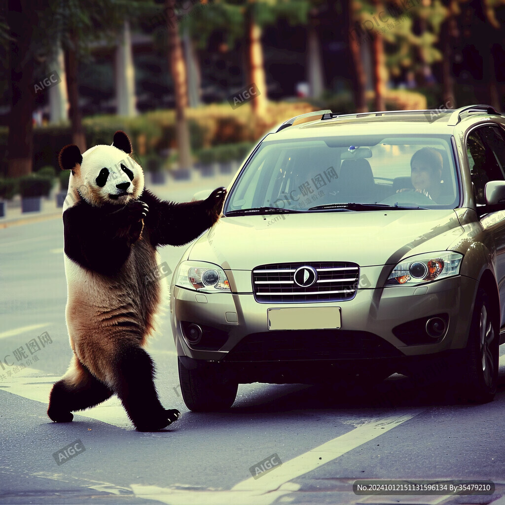 吉普车熊猫
