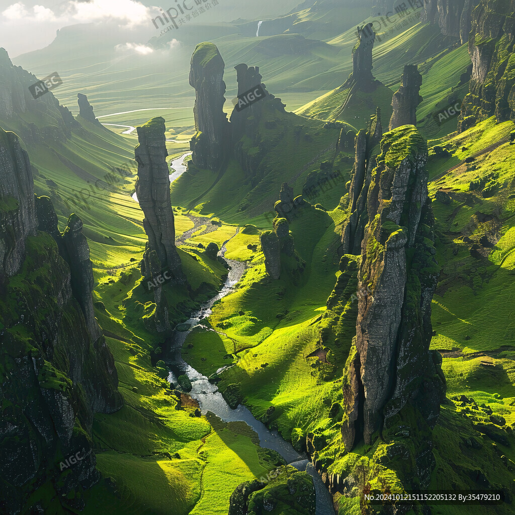 写实风游戏景观设计